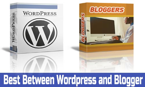 Blogger और wordpress