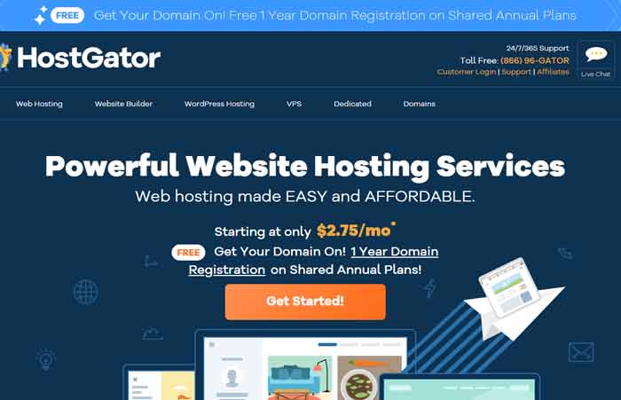 Hostgator-Web Hosting Plans