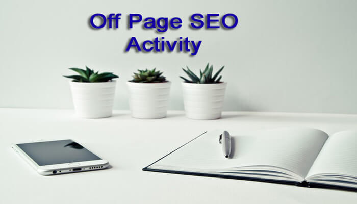 Off Page SEO Activity List