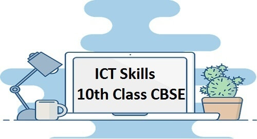 ICT Skills 10th Class Question Answer in Hindi