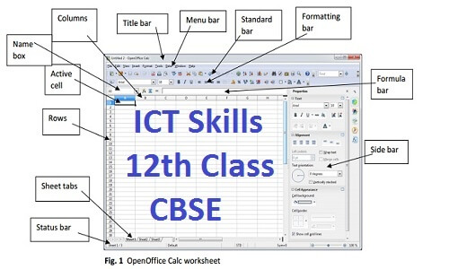 ICT Skills- 12th Class CBSE