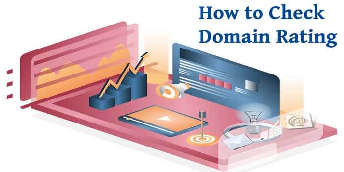 how to check domain rating