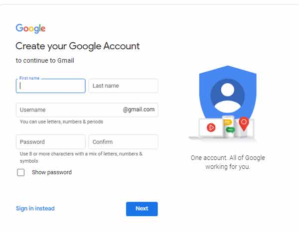 Google Par Account Kaise Banaye-03