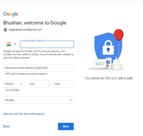 Google Par Account Kaise Banaye-05