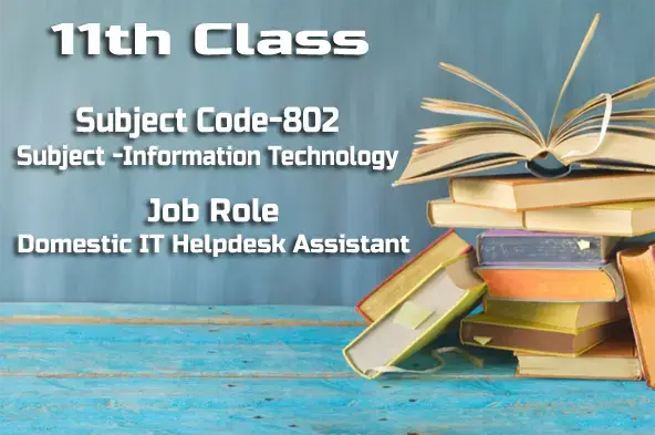 11th class cbse IT Helpdesk assistant