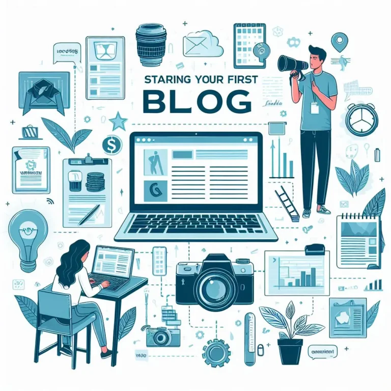 how to start our first blog