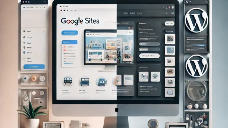 Google Sites or Wordpress